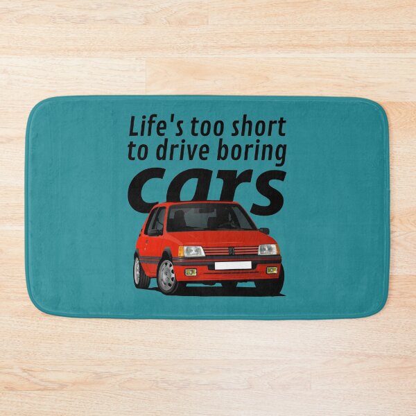 Item preview, Life's too short to drive boring cars - Pug 205 GTi - red designed and sold by knappidesign.