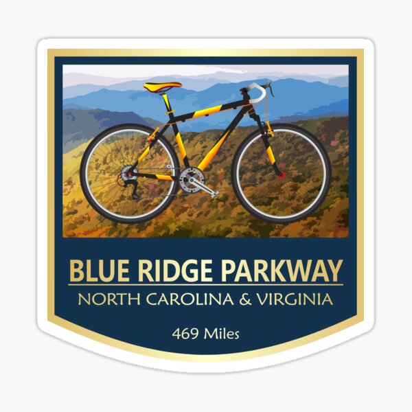 Item preview, Blue Ridge Parkway (bike2) designed and sold by curranmorgan.