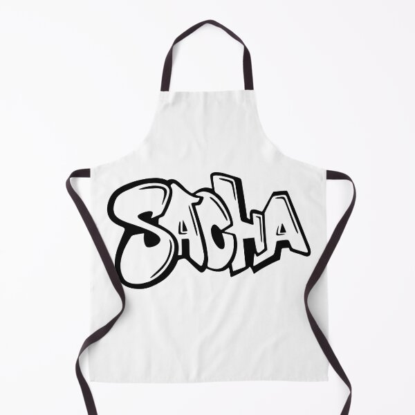 Item preview, Sacha - Graffiti Name Design designed and sold by NameThatShirt.