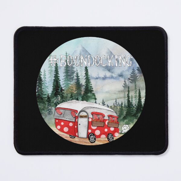 Item preview, Boondocking, Off Grid Camper Camping, Retro Vintage Camper designed and sold by PrintedKat.