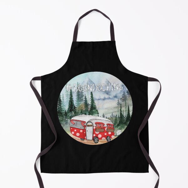 Artikelvorschau, Boondocking, Off Grid Camper Camping, Retro Vintage Camper entworfen und verkauft von PrintedKat.