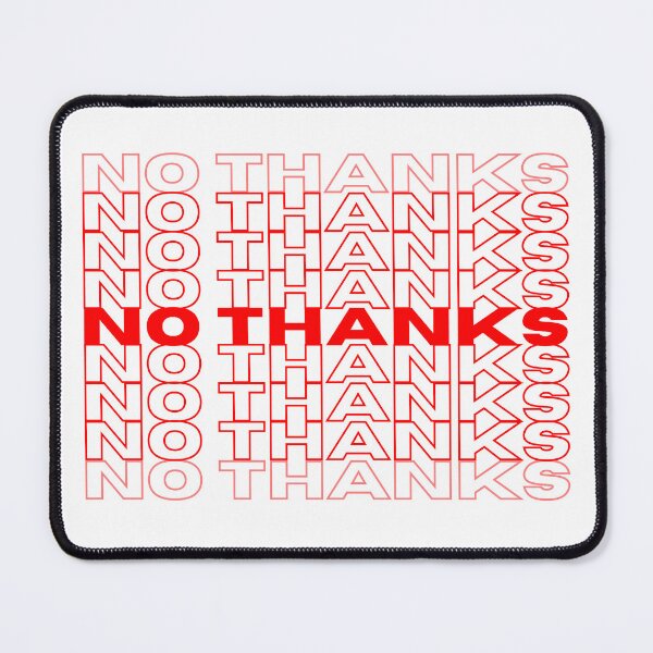 Item preview, No Thanks Bag Shirt designed and sold by ougraz24.