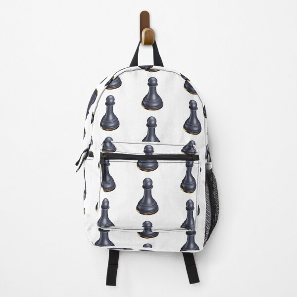 Item preview, 3D Black & Faux-Gold Pawn: Chess Lover's designed and sold by Happy Puppy Print On Demand.
