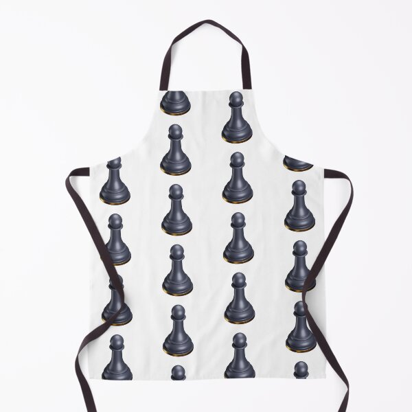 Item preview, 3D Black & Faux-Gold Pawn: Chess Lover's designed and sold by Happy Puppy Print On Demand.