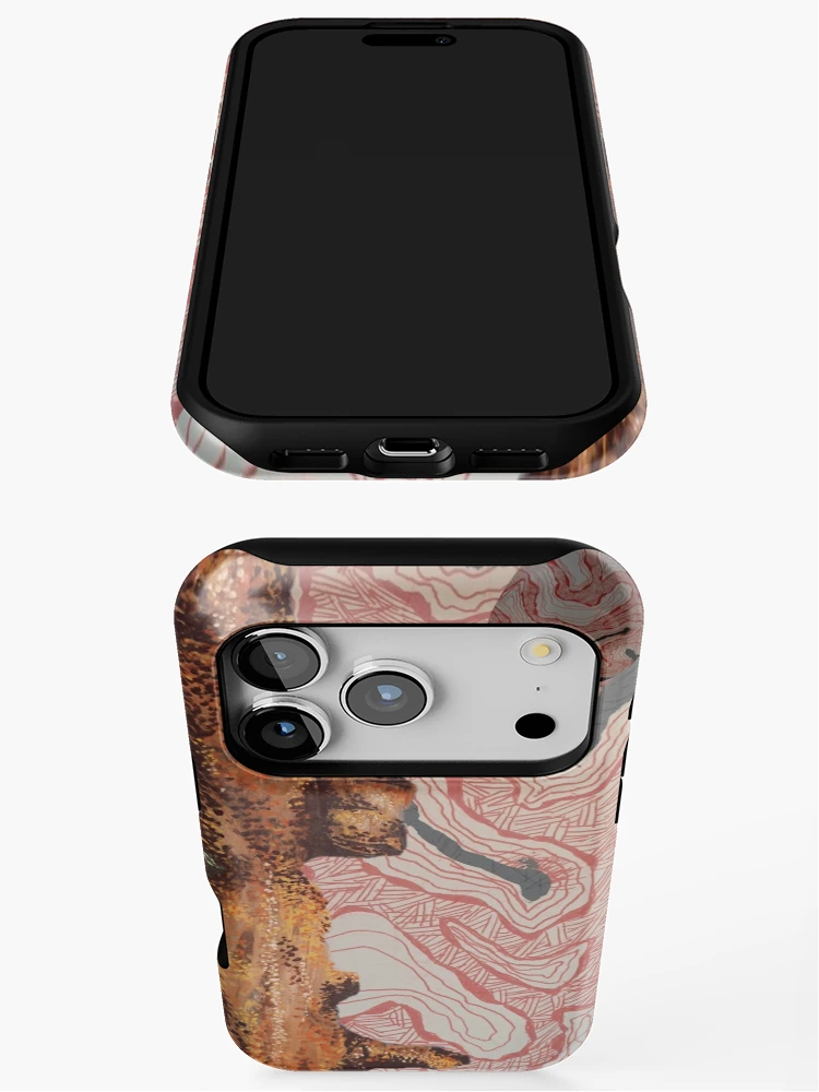 Thumbnail 3 of 4, iPhone Case, RED ROCKS designed and sold by iresides.