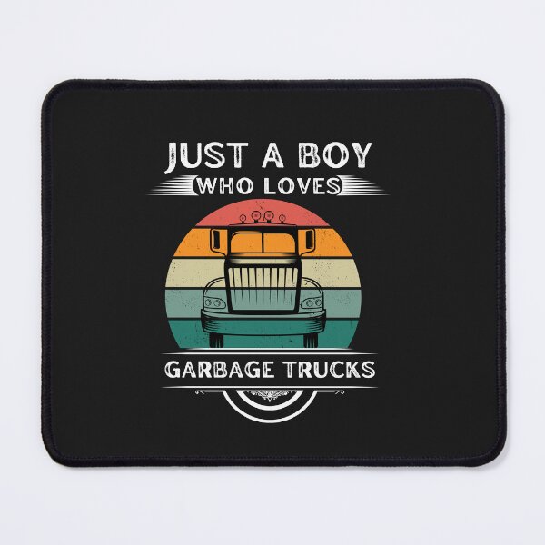 Item preview, Just a boy who loves garbage trucks - Global Garbage Man Day designed and sold by Rainbow Designs.