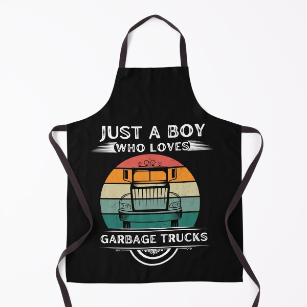 Item preview, Just a boy who loves garbage trucks - Global Garbage Man Day designed and sold by Rainbow Designs.