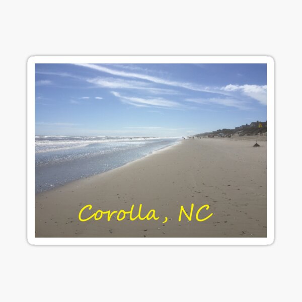 Artikel-Vorschau von Corolla Beach, Outer Banks, North Carolina, Ebbe, designt und verkauft von Mr. Electrician.