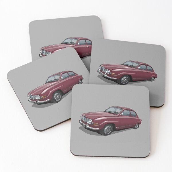 Item preview, 1971 Saab 96 saloon in toreador red designed and sold by candc-retro.