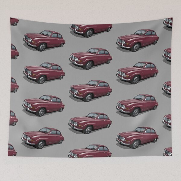 Item preview, 1971 Saab 96 saloon in toreador red designed and sold by candc-retro.