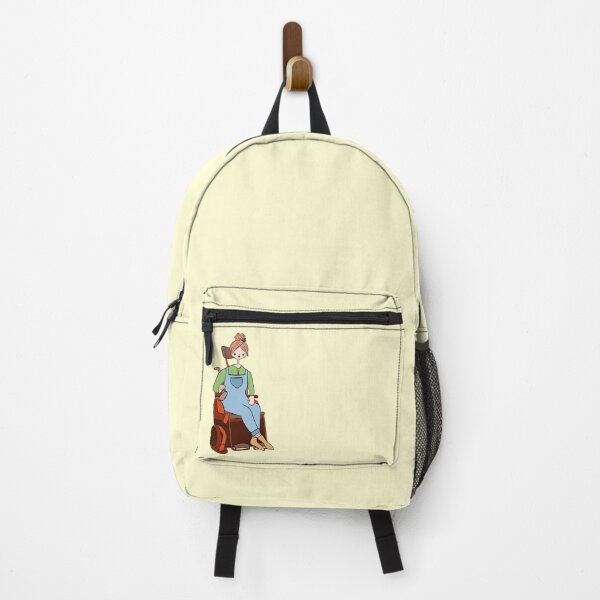Item preview, Cute Girl With Power Chair (yellow) designed and sold by misslovelymess.