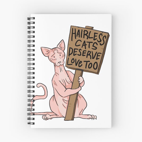 Item preview, Hairless Cat Love designed and sold by catethebag.