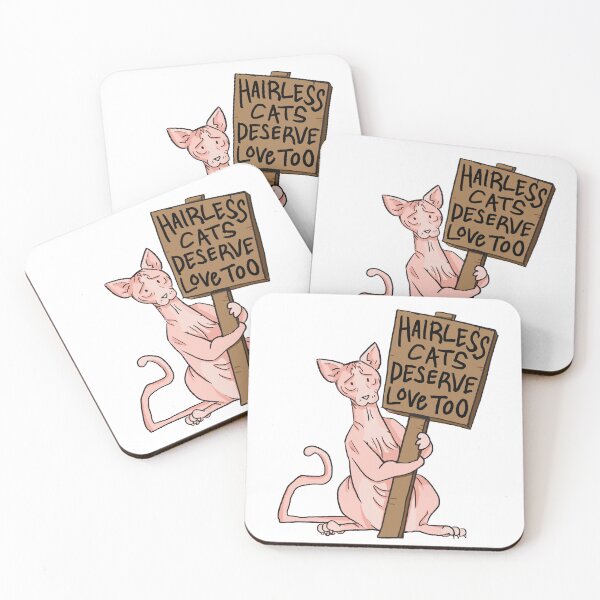 Item preview, Hairless Cat Love designed and sold by catethebag.