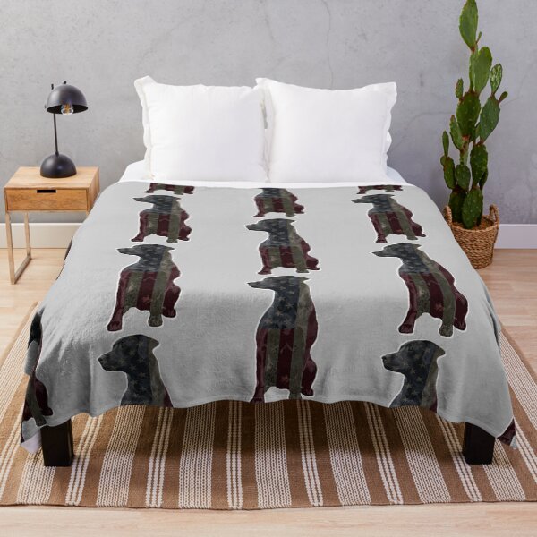 Item preview, Patriotic Black Labrador Retriever, American Flag Labrador designed and sold by LifeCrush.
