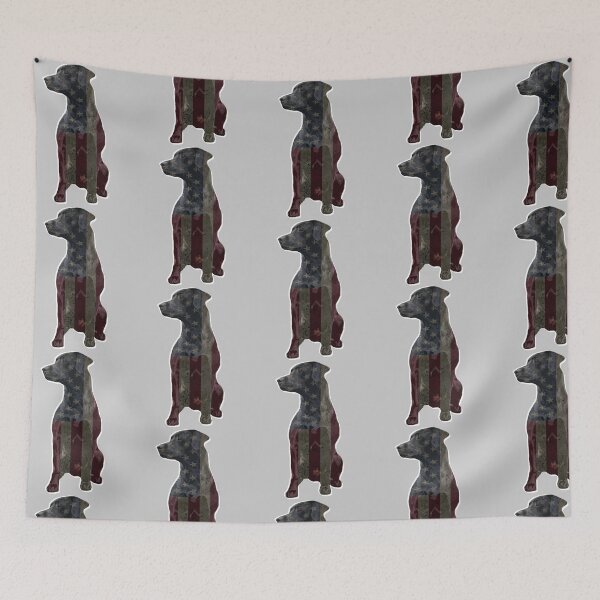 Item preview, Patriotic Black Labrador Retriever, American Flag Labrador designed and sold by LifeCrush.