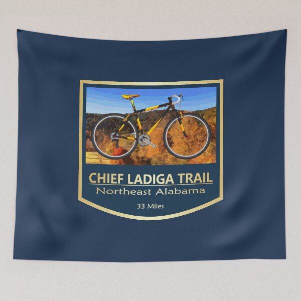 Item preview, Chief Ladiga Trail (bike2) designed and sold by curranmorgan.