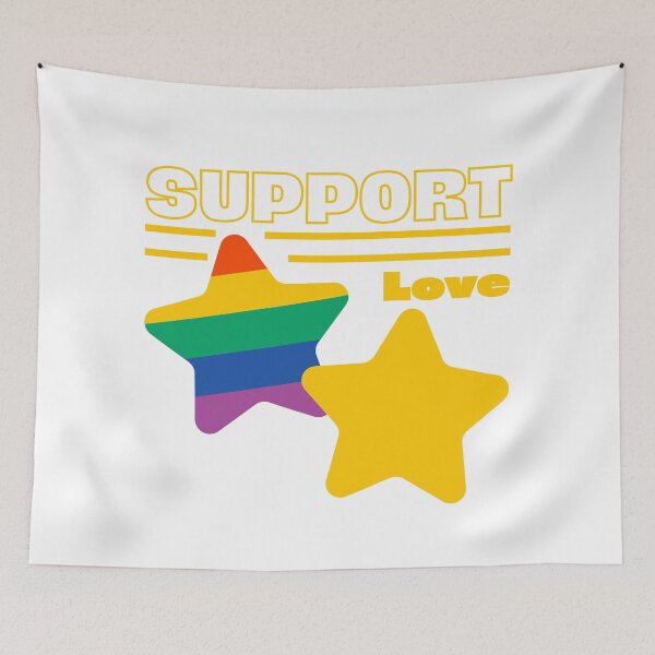 Item preview, Support love designed and sold by RedhotstarsNEX.