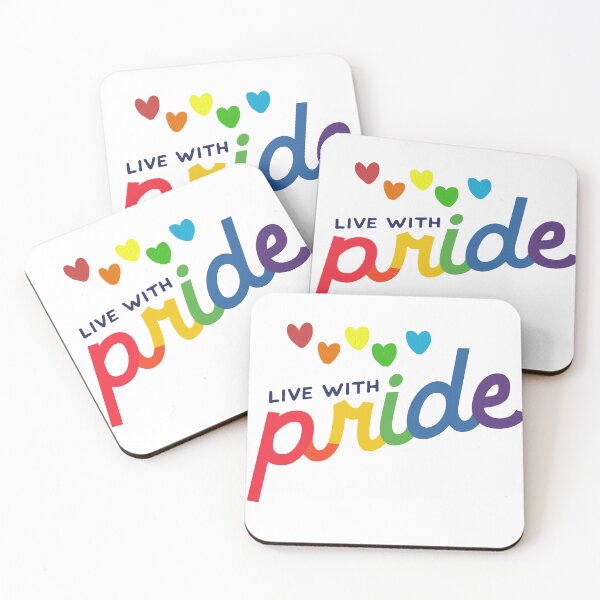 Item preview, live with pride designed and sold by RedhotstarsNEX.