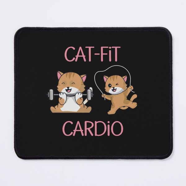 Item preview, Cardio Cats designed and sold by HappyLifeCreate.