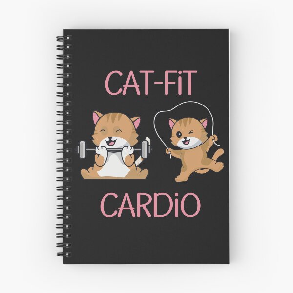 Item preview, Cardio Cats designed and sold by HappyLifeCreate.