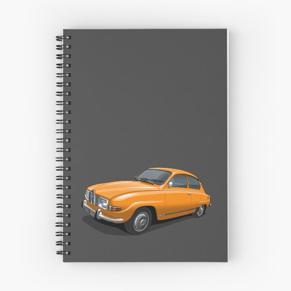 Item preview, 1971 Saab 96 saloon in orange designed and sold by candc-retro.