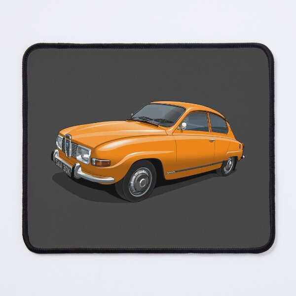 Item preview, 1971 Saab 96 saloon in orange designed and sold by candc-retro.