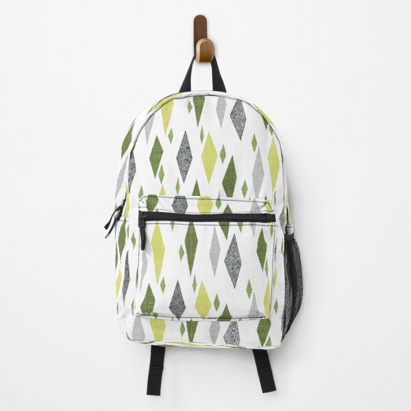 Item preview, Danish Diamond Print in Green designed and sold by House of Haha.