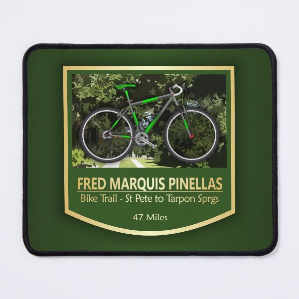 Item preview, Fred Marquis Pinellas Trail (bike2) designed and sold by curranmorgan.