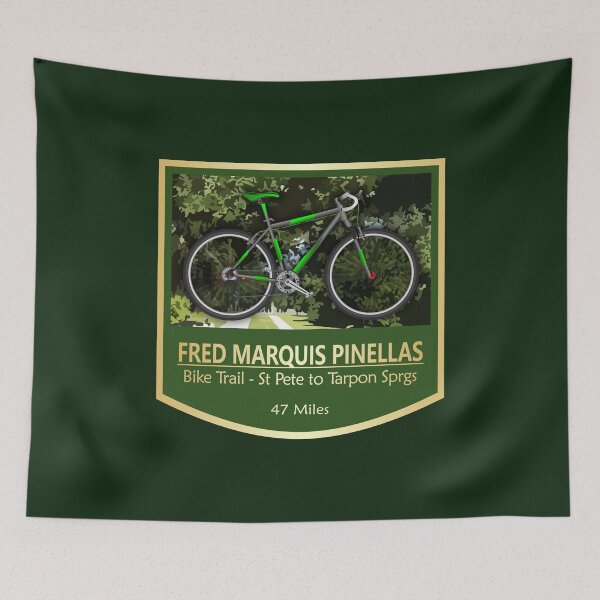Item preview, Fred Marquis Pinellas Trail (bike2) designed and sold by curranmorgan.