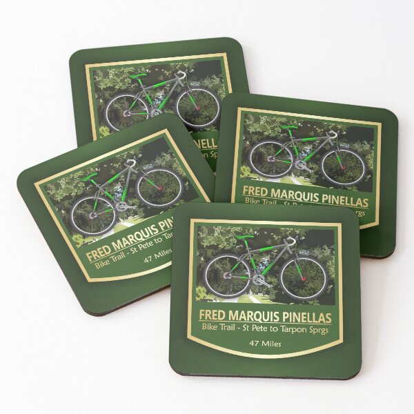 Item preview, Fred Marquis Pinellas Trail (bike2) designed and sold by curranmorgan.