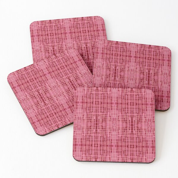 Item preview, Lines Pattern Red Pink designed and sold by Owen1976.
