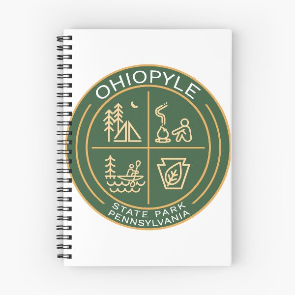 Item preview, Ohiopyle State Park Heraldic Logo designed and sold by VanyaKar.