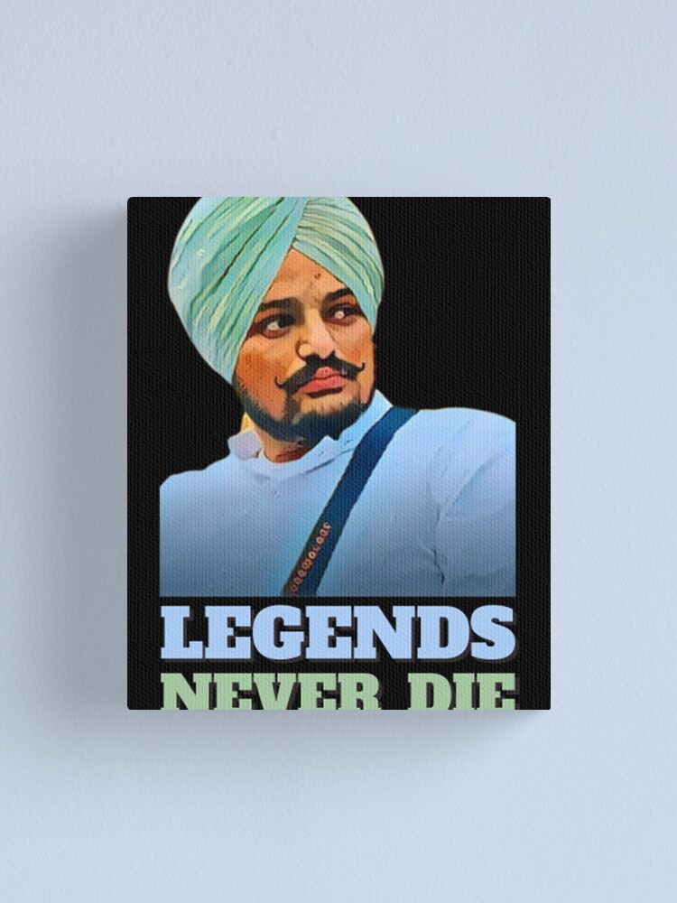 Legends never die sidhu moose wala  Art Print for Sale by Desi Merch