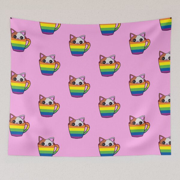 Item preview, LGBT kitten designed and sold by PameDesu.