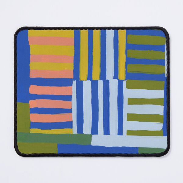Item preview, Painted Color Block Grid in Multi designed and sold by House of Haha.