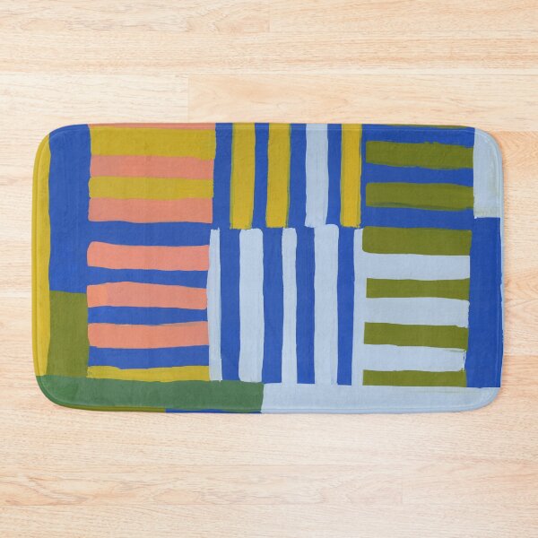 Item preview, Painted Color Block Grid in Multi designed and sold by House of Haha.