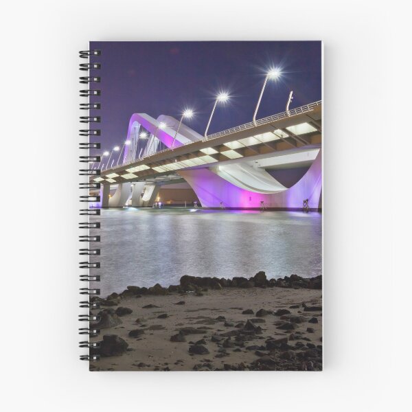 Item preview, Colourful bridge in Abu Dhabi designed and sold by Viktoryia Vinnikava.