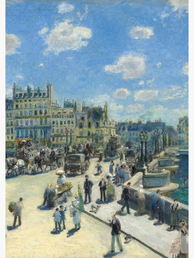 Pont Neuf Paris Painting by Auguste Renoir by podartist