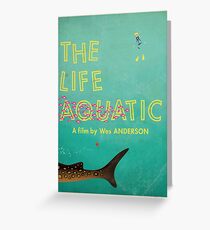 The Life Aquatic Greeting Card