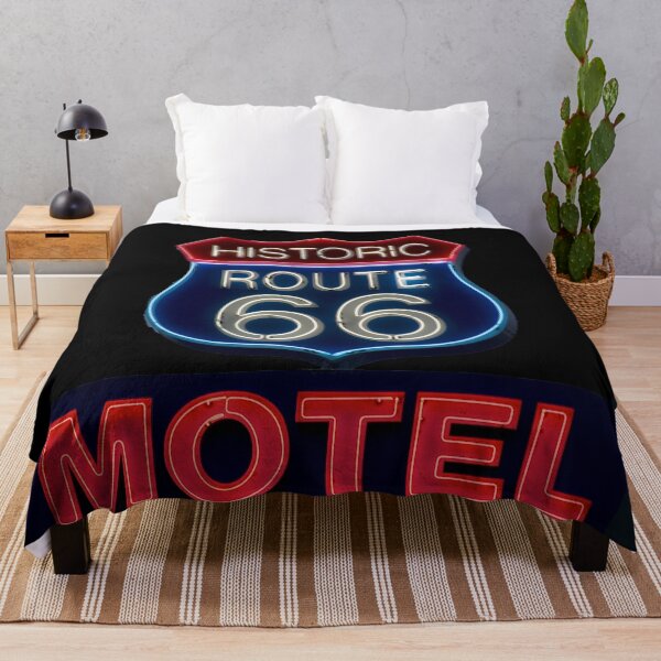 Item preview, Neon Sign Route 66 American Roads designed and sold by Sasha Art Gallery.