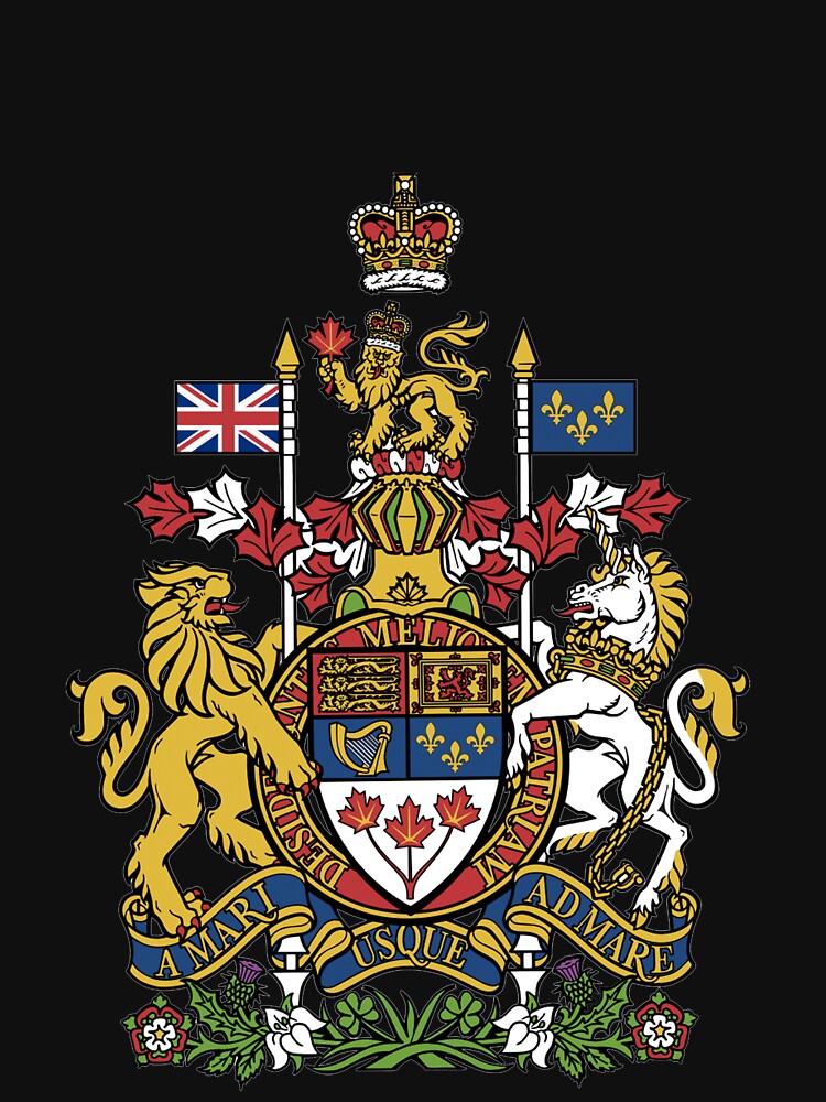 "The Arms of Canada, also known as the Royal Coat of Arms of Canada