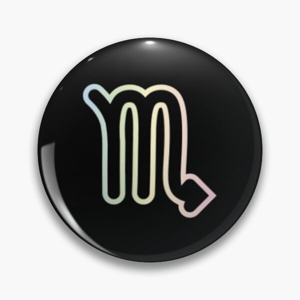 Item preview, Multicoloured Scorpio symbol designed and sold by Wavytarot.