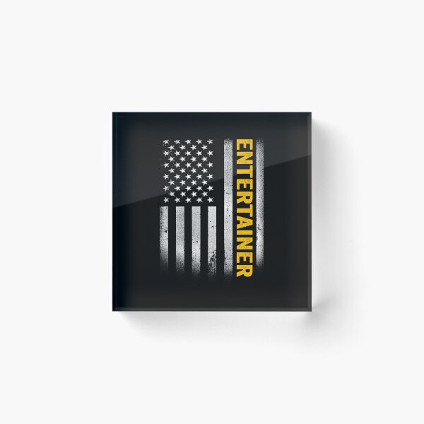 Item preview, entertainer Dad American Flag, Vintage USA entertainer American Flag, entertainer Dad Mens Womens Girls Christmas Fathers Day Gift designed and sold by xlnv.