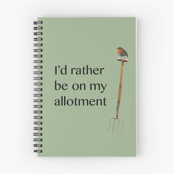 Item preview, Id rather be on my allotment designed and sold by Scat the cat.