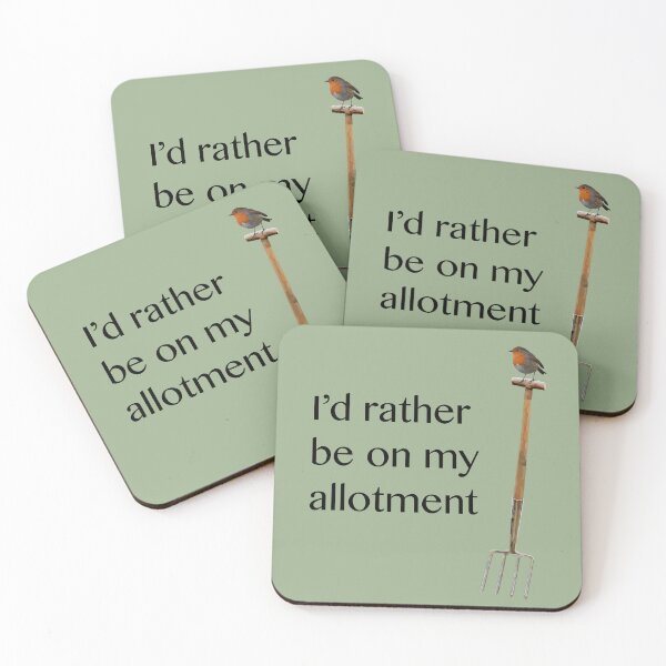 Item preview, Id rather be on my allotment designed and sold by Scat the cat.