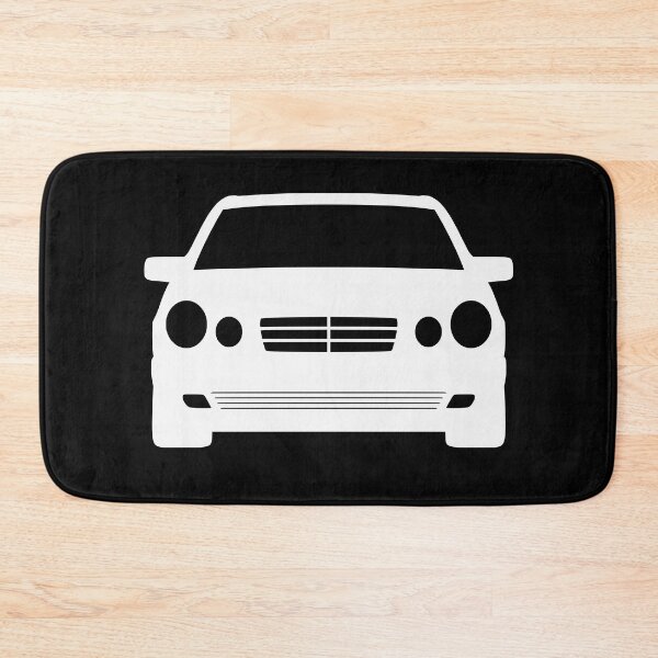 Item preview, Mercedes W210 white sihouette designed and sold by EdimDesign.