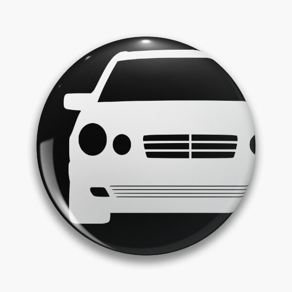 Item preview, Mercedes W210 white sihouette designed and sold by EdimDesign.