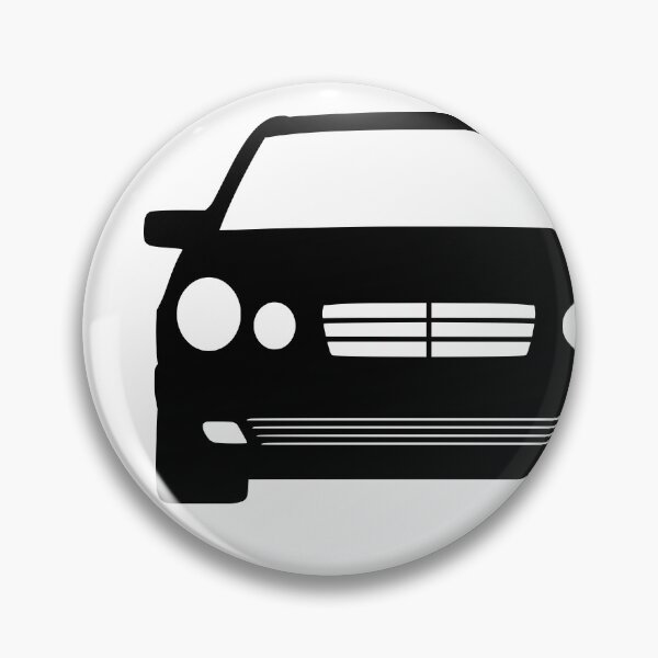 Item preview, Mercedes W210 black silhouette designed and sold by EdimDesign.
