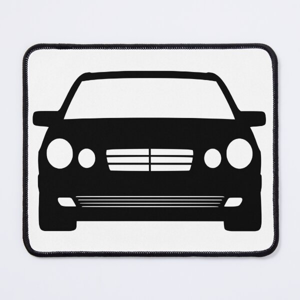 Item preview, Mercedes W210 black silhouette designed and sold by EdimDesign.