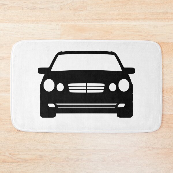 Item preview, Mercedes W210 black silhouette designed and sold by EdimDesign.